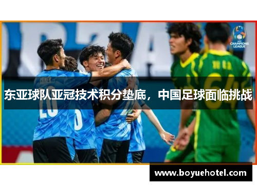 东亚球队亚冠技术积分垫底，中国足球面临挑战